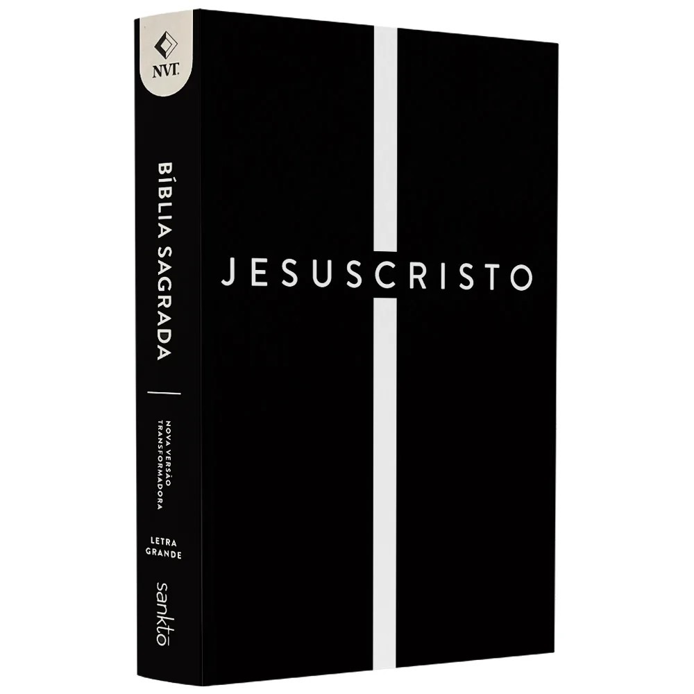 Bíblia Sagrada Cruz Jesus Cristo - NVT - Capa Dura em Oferta na Shopee