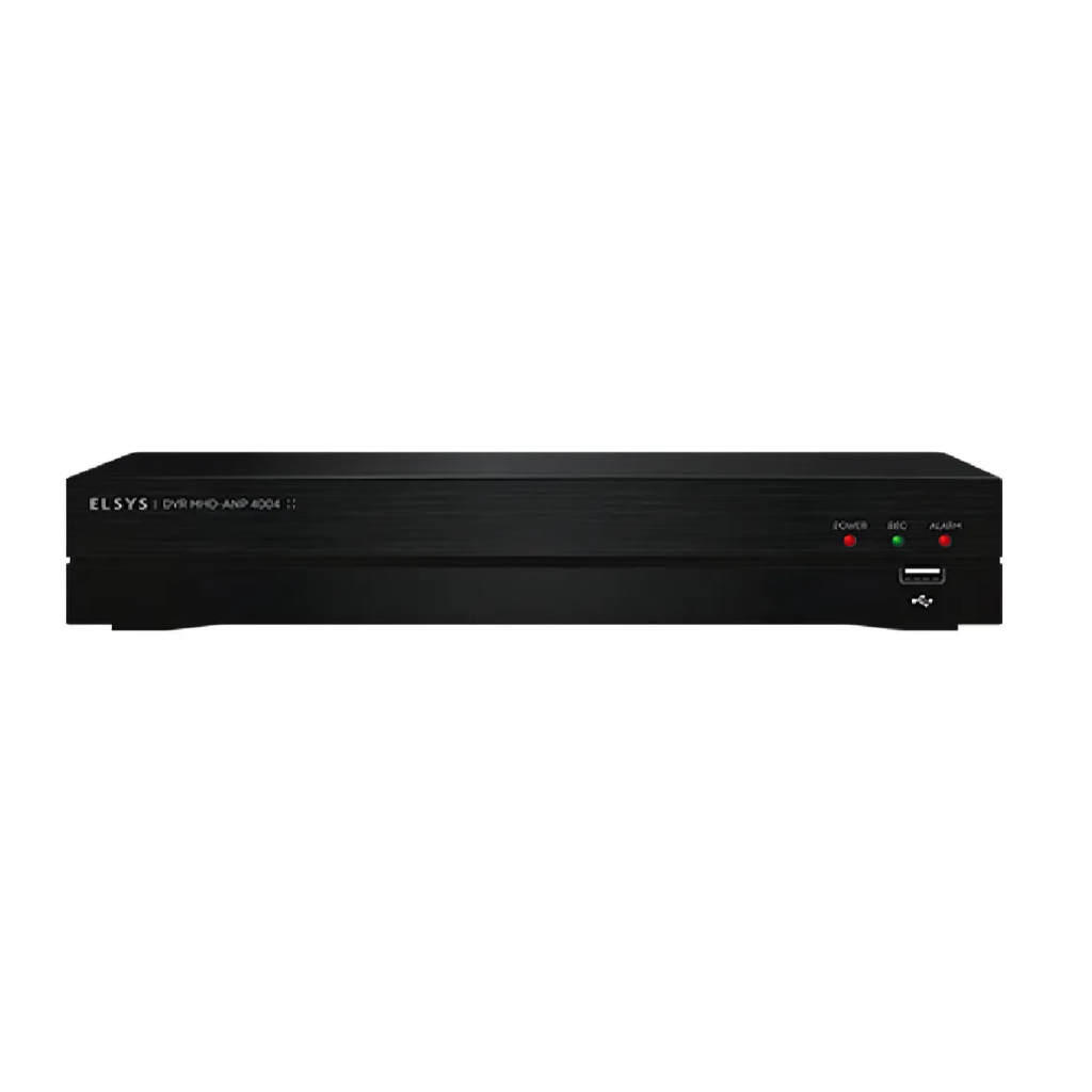 Dvr Stand Alone 04 Canais 1080p 5x1 2mega Pixels Anpoe Elsys