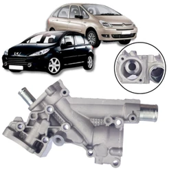 CARCAÇA DA VÁLVULA TERMOSTÁTICA PEUGEOT 307 2.0 16V 2002/2005 CITROEN XSARA PICASSO