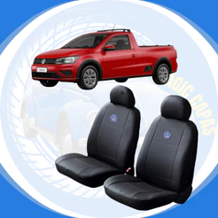 Jogo de Capas BancoVolkswagen Saveiro Cabine Simples + Brinde