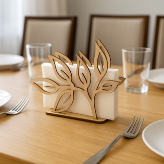 Kit 10 Lindos Porta Guardanapo Floral Decoração Festa Casamento em Madeira MDF em Oferta na Shopee