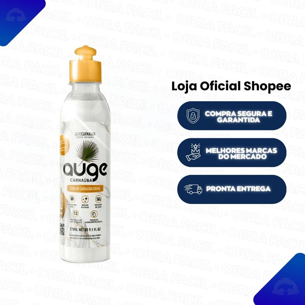 Cera Para Efeitos Com Si02 Auge Carnaúba Stucco