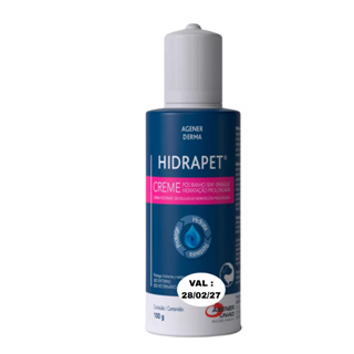 Hidrapet Creme 100G  Agener Creme Pos Banho para caes e gatos em Oferta na Shopee