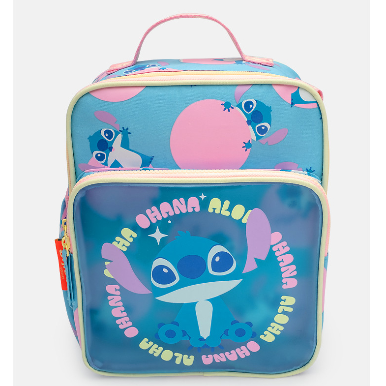 Lancheira Térmica Infantil Escolar Stitch Disney Puket em Oferta na Shopee