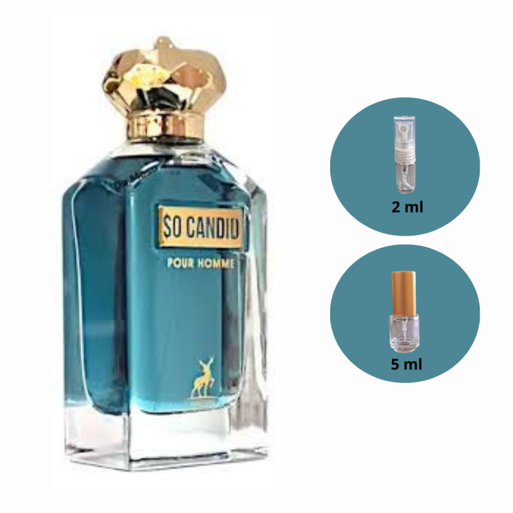 Perfume Árabe Masculino So Candid Pour Homme Maison Alhambra EDP