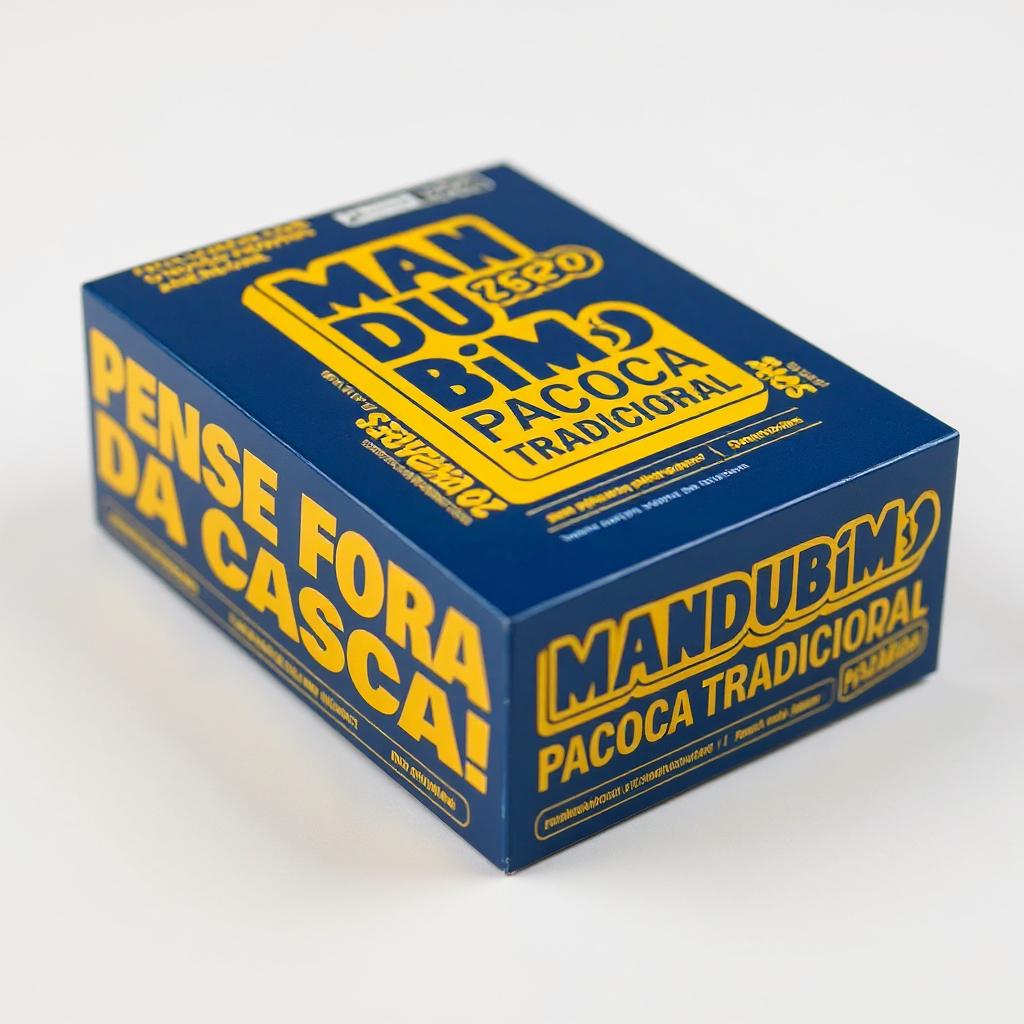 Paçoca Rolha Zero Açúcar Mandubim 20 Unid 15g – Sabor Tradicional e Zero Açúcar em Oferta na Shopee