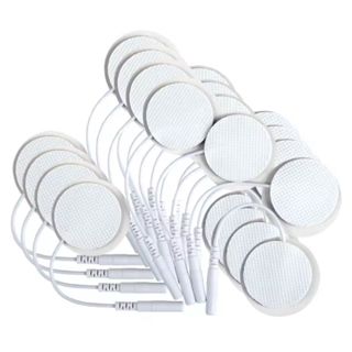 Kit com Eletrodos Adesivos Redondos 3,2cm para Aparelho TENS | Envio Rápido em Oferta na Shopee