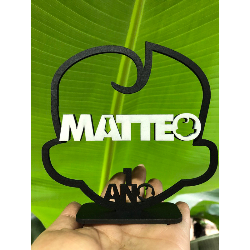 Centro de Mesa Poderoso Chefinho Disney Personalizado Decoração Lembrancinha Aniversário Festas Enfeite de mesa MDF