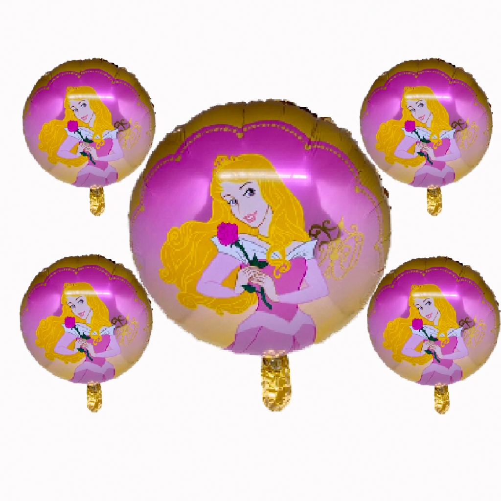 10 Balões Princesa da Disney 45 cm (18 Pol.) Vestido roxo Decoração em Oferta na Shopee