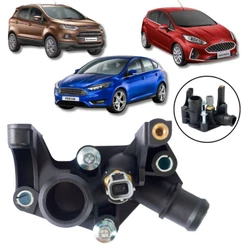 CARCAÇA C/ VALVULA TERMOSTÁTICA FORD ECOSPORT 1.6 2013/ FOCUS FIESTA