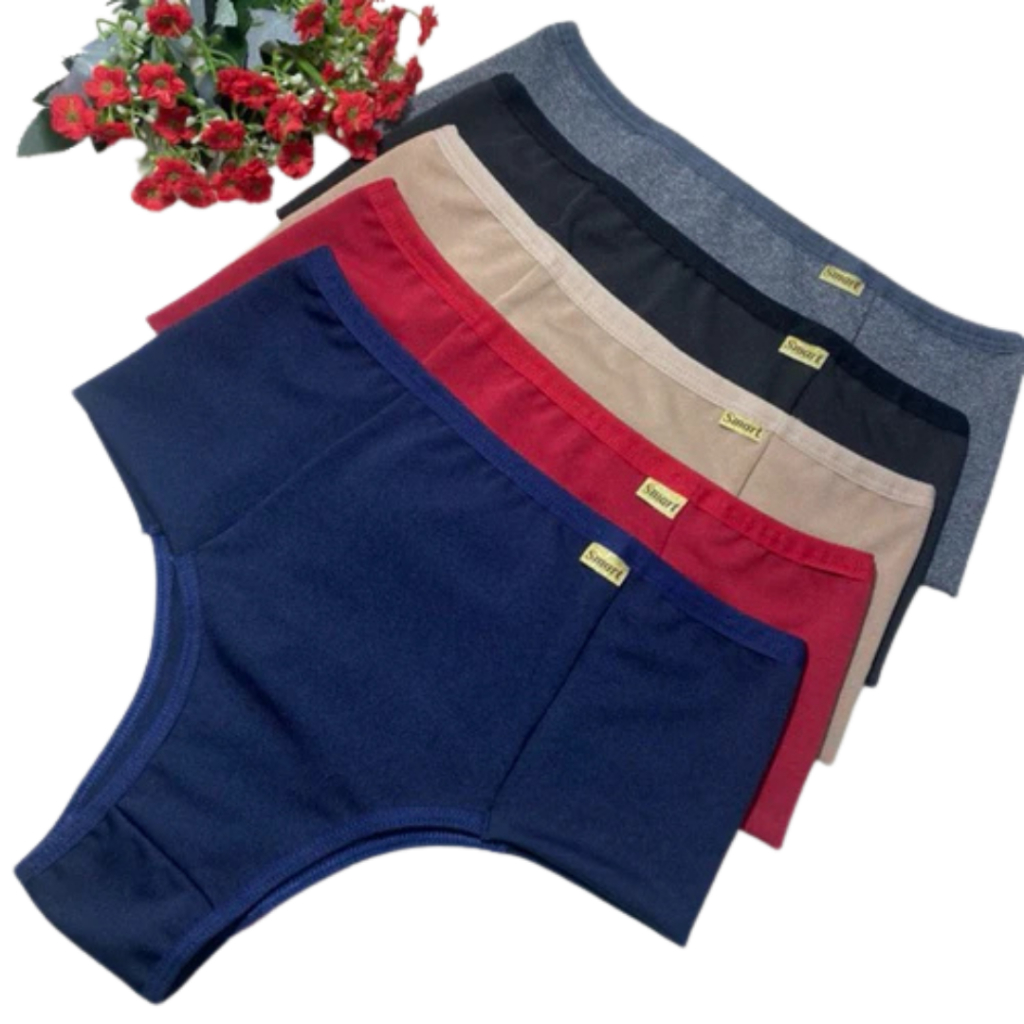 Kit Calcinhas Cinta Modeladora Compressão Cos Alto Segura Barriga Pos Parto Redutora de Medidas em Oferta na Shopee