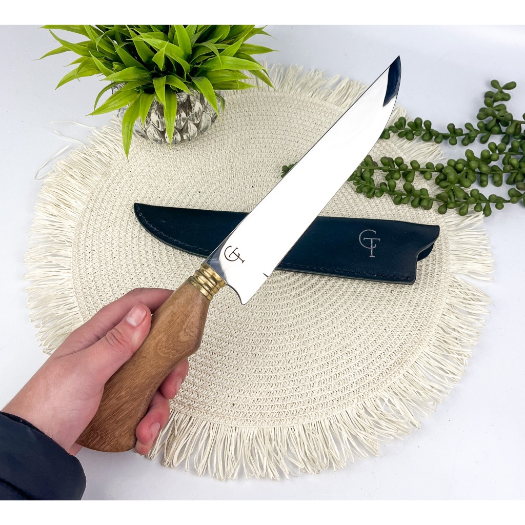 Faca Artesanal para Churrasco 8 polegadas Personalizada