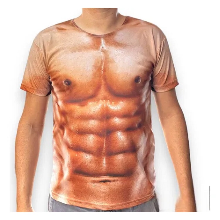 CAMISETA CORPO MASCULINO FRETE E VERSO em Oferta na Shopee