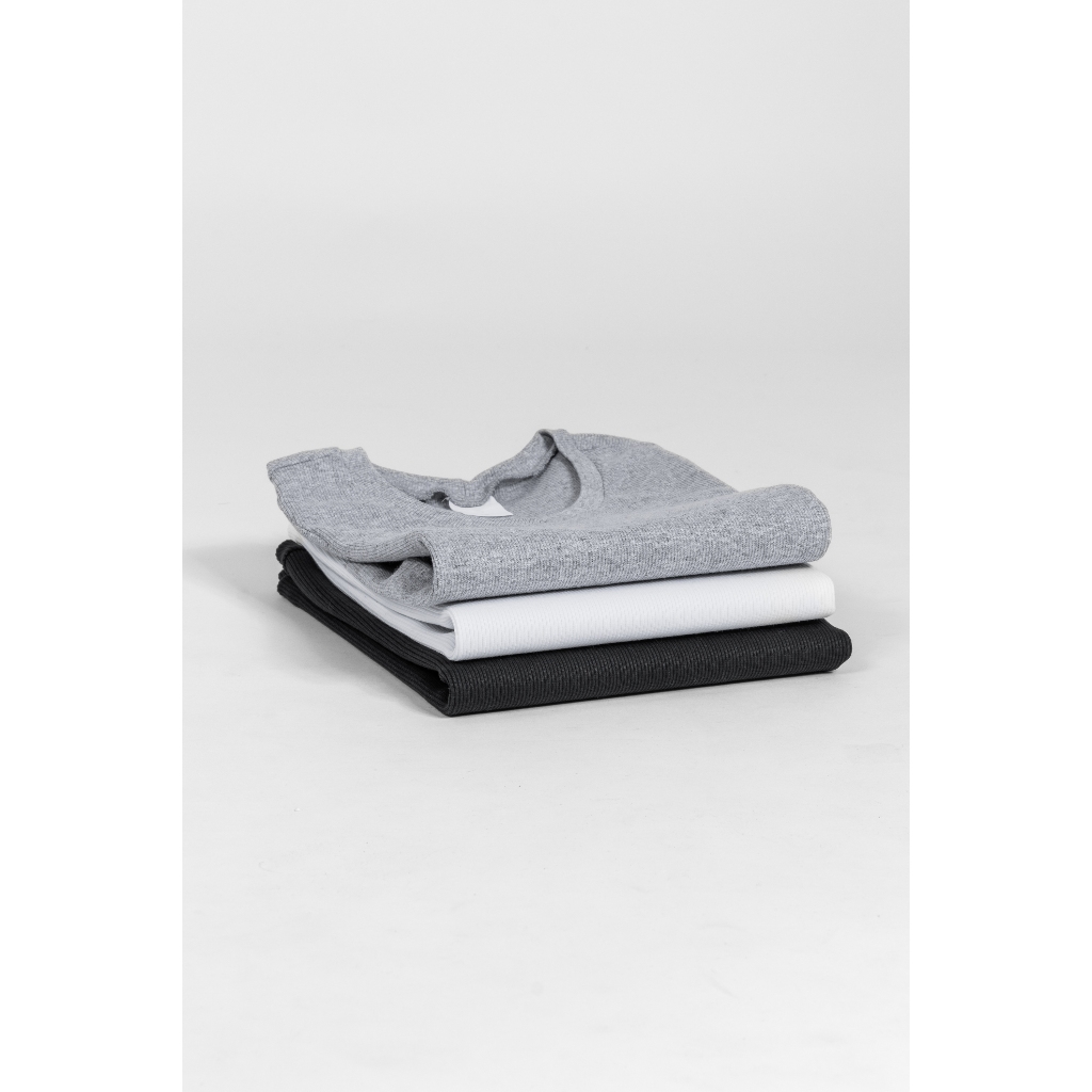 Kit 3 T-Shirt Nicoboco Feminino Gola V