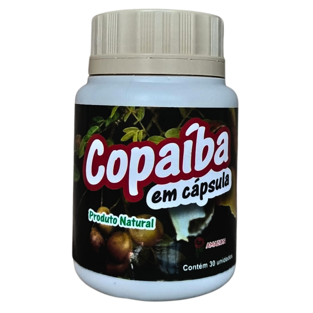 Copaíba Natural Amazon 30 Cápsulas