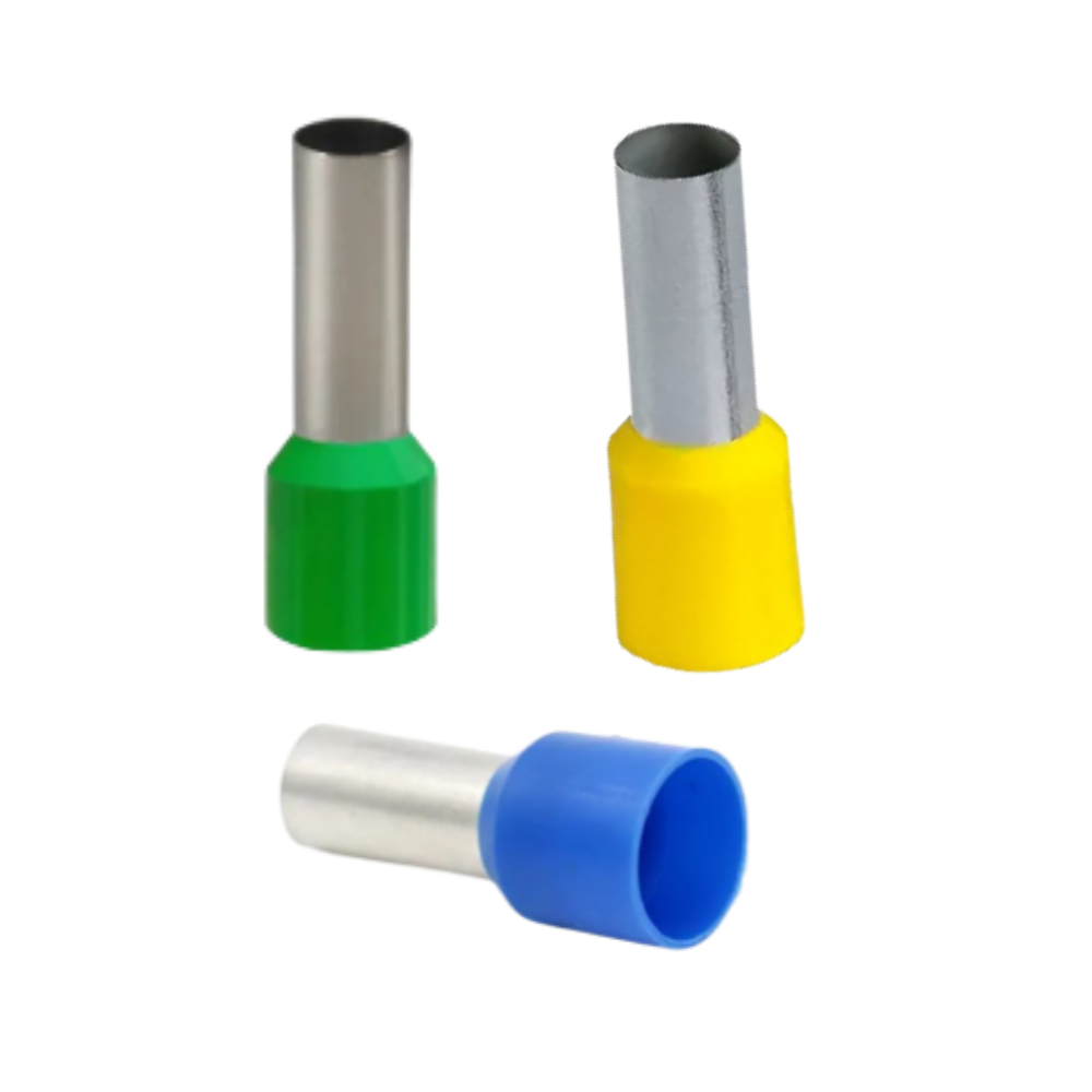 KIT 100 DE CADA TERMINAL TUBOLAR 6MM, 10MM e 16MM ILHOS