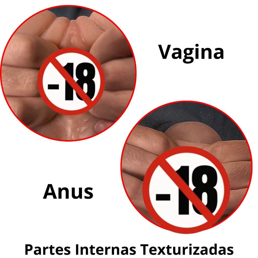 Masturbador Masculino Vagina Realista Boneca Sexual Punheta