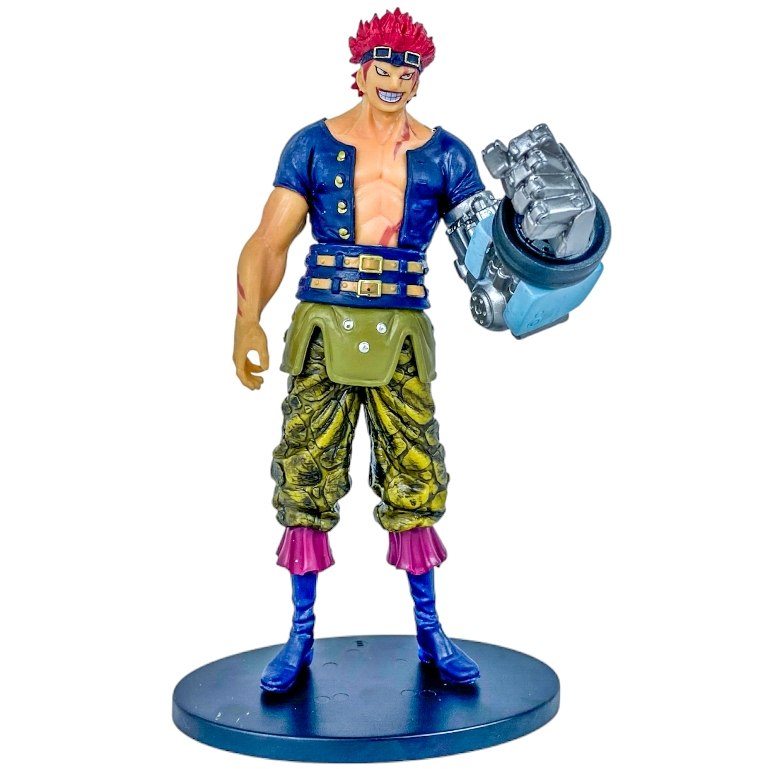 Boneco Kid Eustass Captain Action Figure Estatua Luffy One Piece Colecionavel Anime