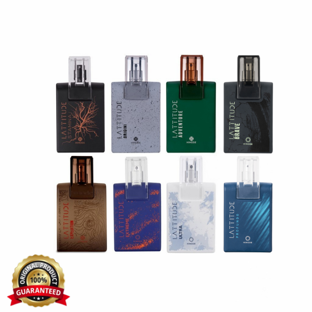 Lattitude Hinode Escolha sua Fragrancia Favorita - 100ml (Stamina Origini Adventure Expedition Extreme Ultra Brave) em Oferta na Shopee