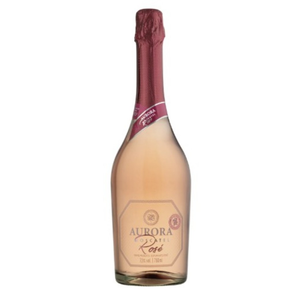 ESPUMANTE AURORA ROSE MOSCATEL 750ML