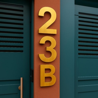 Kit Numero Residencial em Acrilico em Oferta na Shopee