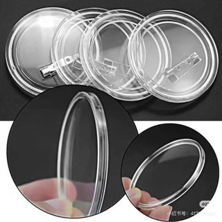 Kit Botons 10/20/30 de acrilico Broche de 44mm/58mm — imagem 2 de 2