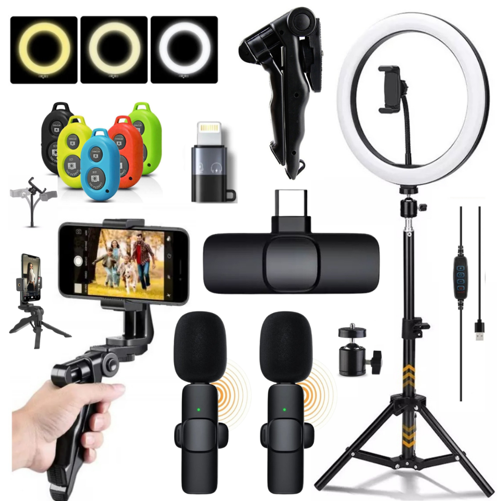 Ring Light para Gravar Videos - Comprar com Melhor Preço em Acessórios de Câmera