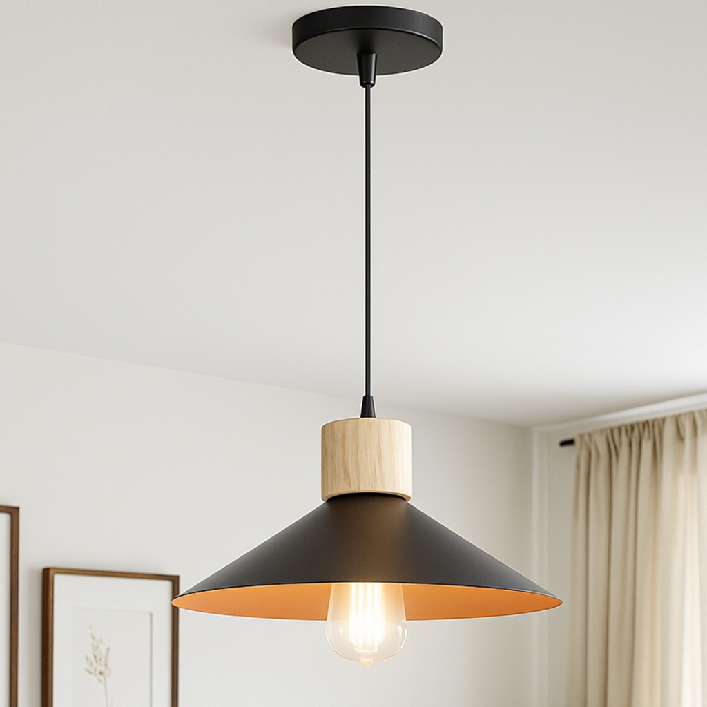 Lustre Luminária Pendente Ipanema Quarto Sala Cozinha luminária de teto