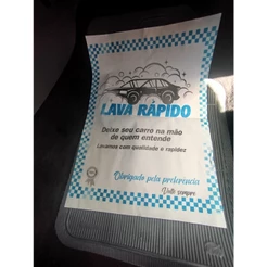 Tapete de papel lava rápido