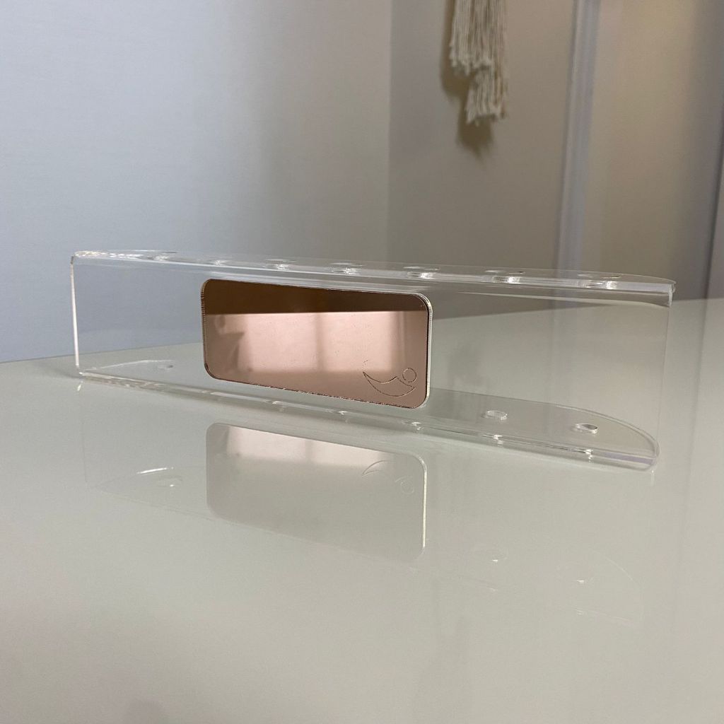 Suporte de Acrílico para Eletrodos de Vidro - PERSONALIZADO em Oferta na Shopee