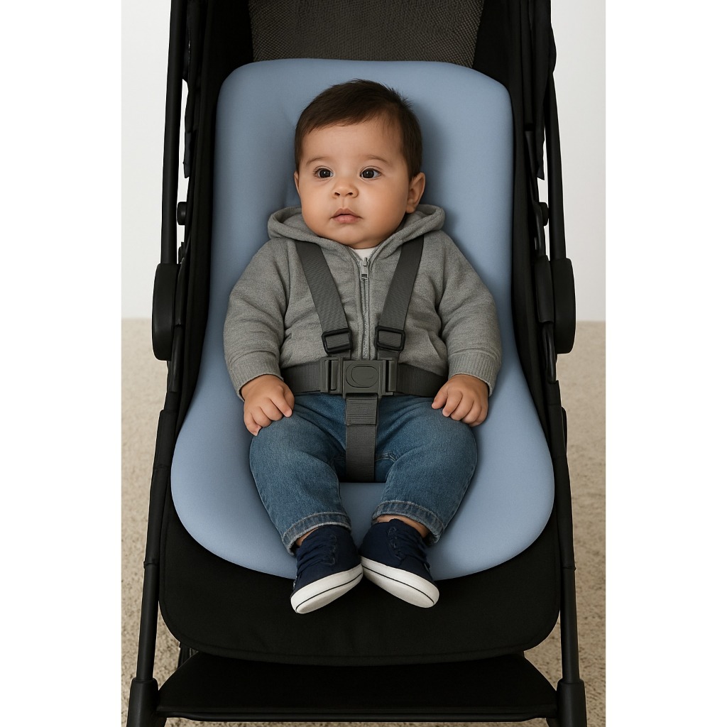 Capa Para  Carrinho Acolchoada Menina Menino Varias Cores MF em Oferta na Shopee