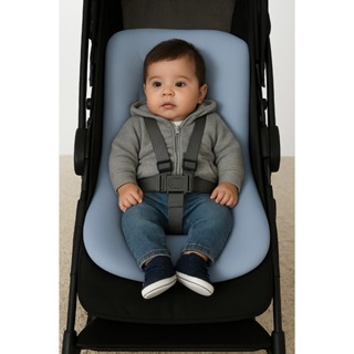 Capa Para  Carrinho Acolchoada Menina Menino Varias Cores MF em Oferta na Shopee