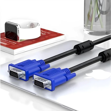 Cabo Vga Vga Macho Macho 1.5M/1.8M Com Filtro Para Monitor Pc Tv Projetor em Oferta na Shopee