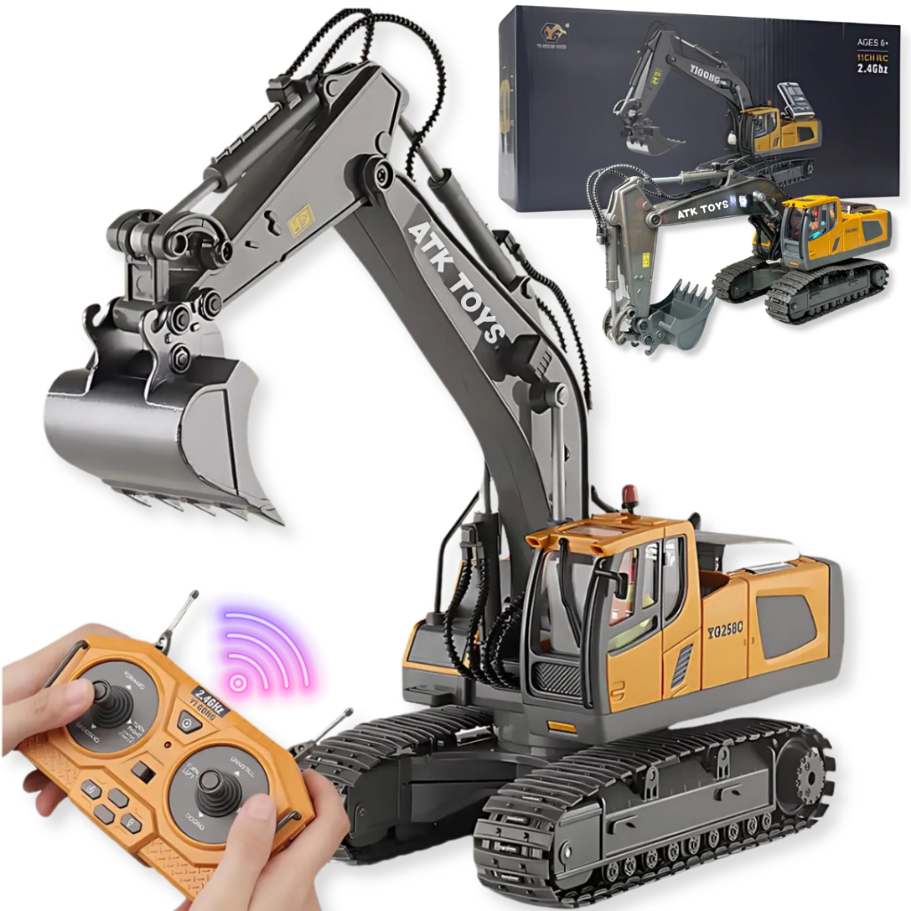 Escavadeira de Controle Remoto - Comprar com Melhor Preço em Controles Remoto