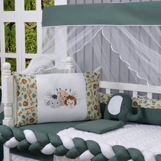 Kit Berço Safari 10 Peças Menino Padrão Americano e Nacional - A Pronta Entrega em Oferta na Shopee