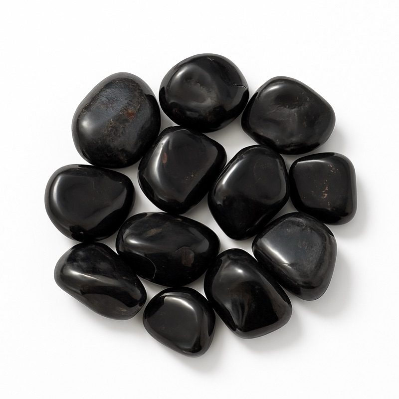 Ônix Rolado Natural 250g – Pedra de Proteção e Força Interior