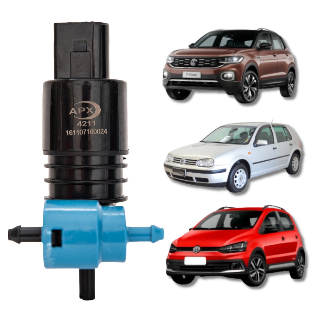 ELETROBOMBA 12V P/ RESERVATÓRIO DO PARA-BRISA VW UP 2013/ GOL FOX em Oferta na Shopee