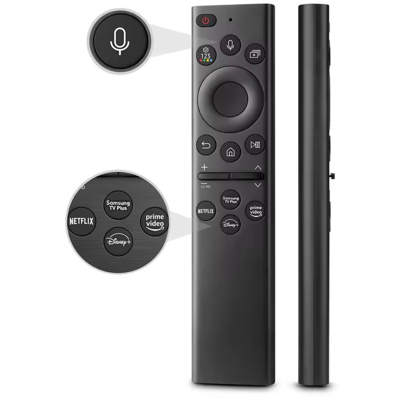 Controle Remoto Comando de Voz Para Smart TV Samsung 4k Bluetooth