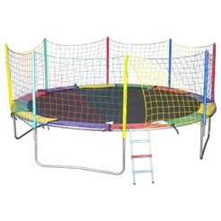 Cama Elástica Pula Pula 4,27m 6 Pés PapiBrink c/ Pé Borracha