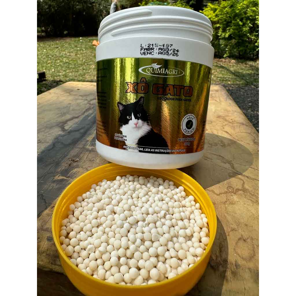 Xo Gato Granulado Repelente 300g Educador Afasta Espanta