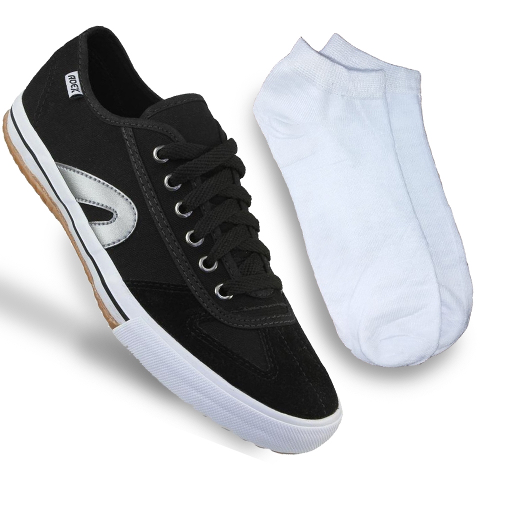 KIT TÊNIS ADULTO ADEX ORIGINAL Futsal Esportivo Casual com Solado Vulcanizado + MEIA