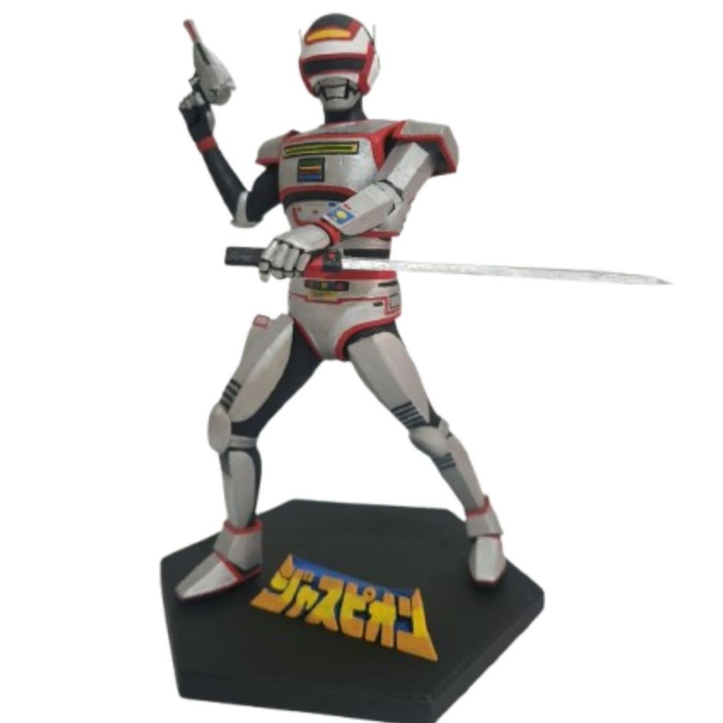 Jaspion Tokusatsu Colecionaveis A Pronta Entrega Feito em Resina