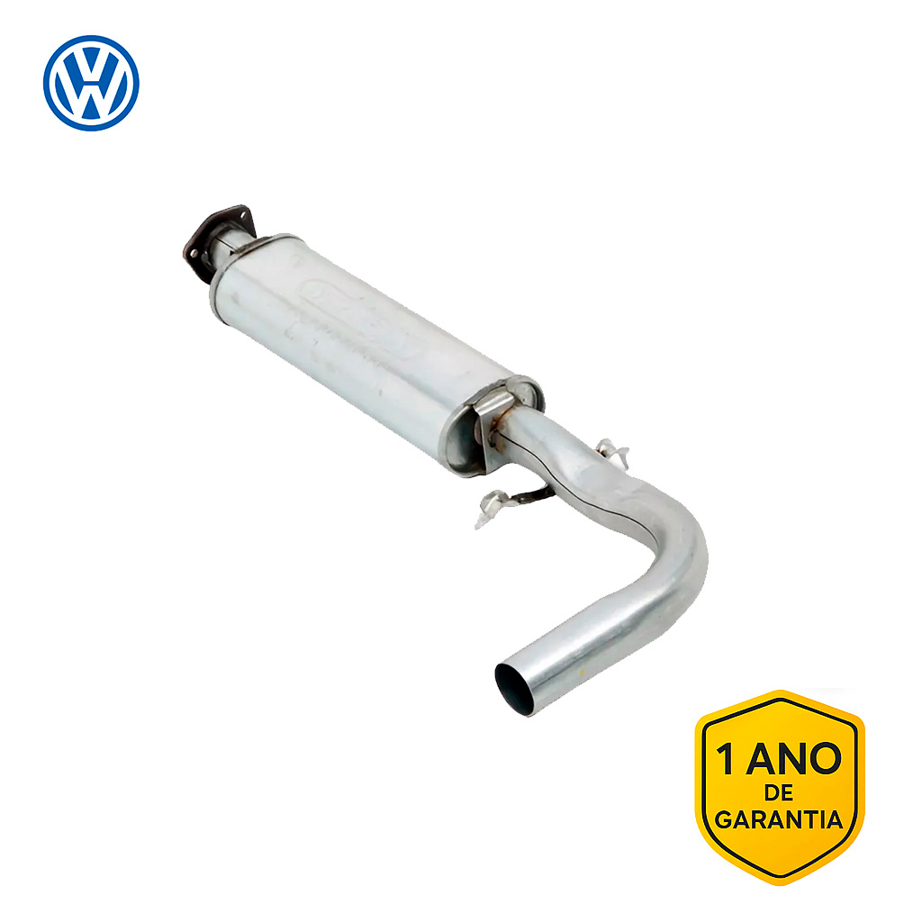 Escapamento Intermediário  Gol 1.6 1.8 2.0 8V GII - 1994 á 1996 em Oferta na Shopee