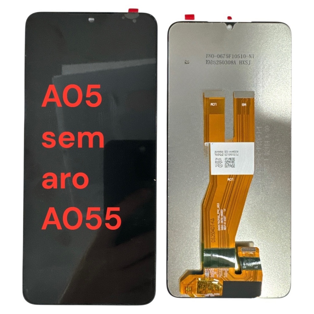 Tela Frontal Display lcd Completo A05 A055 com vesão novo