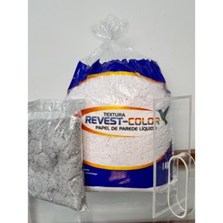 2 Kits Papel de parede líquido Coleção FLOCO + Desempenadeira Acrílica em Oferta na Shopee