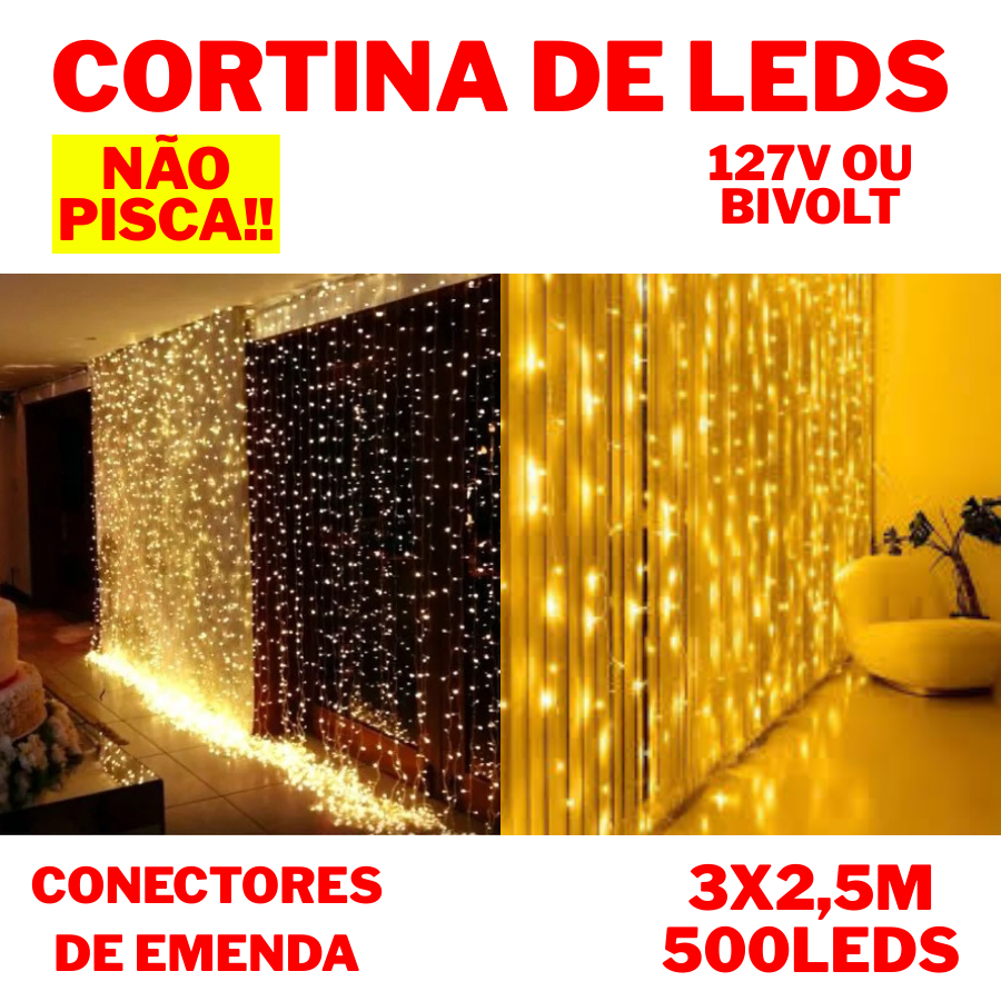 O que é Cortina de Led 3x2 5? Guia e Onde Comprar | BuscaProdutos