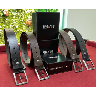 Cinto Masculino Couro Legítimo Ferracini Verona Fc 565 em Oferta na Shopee