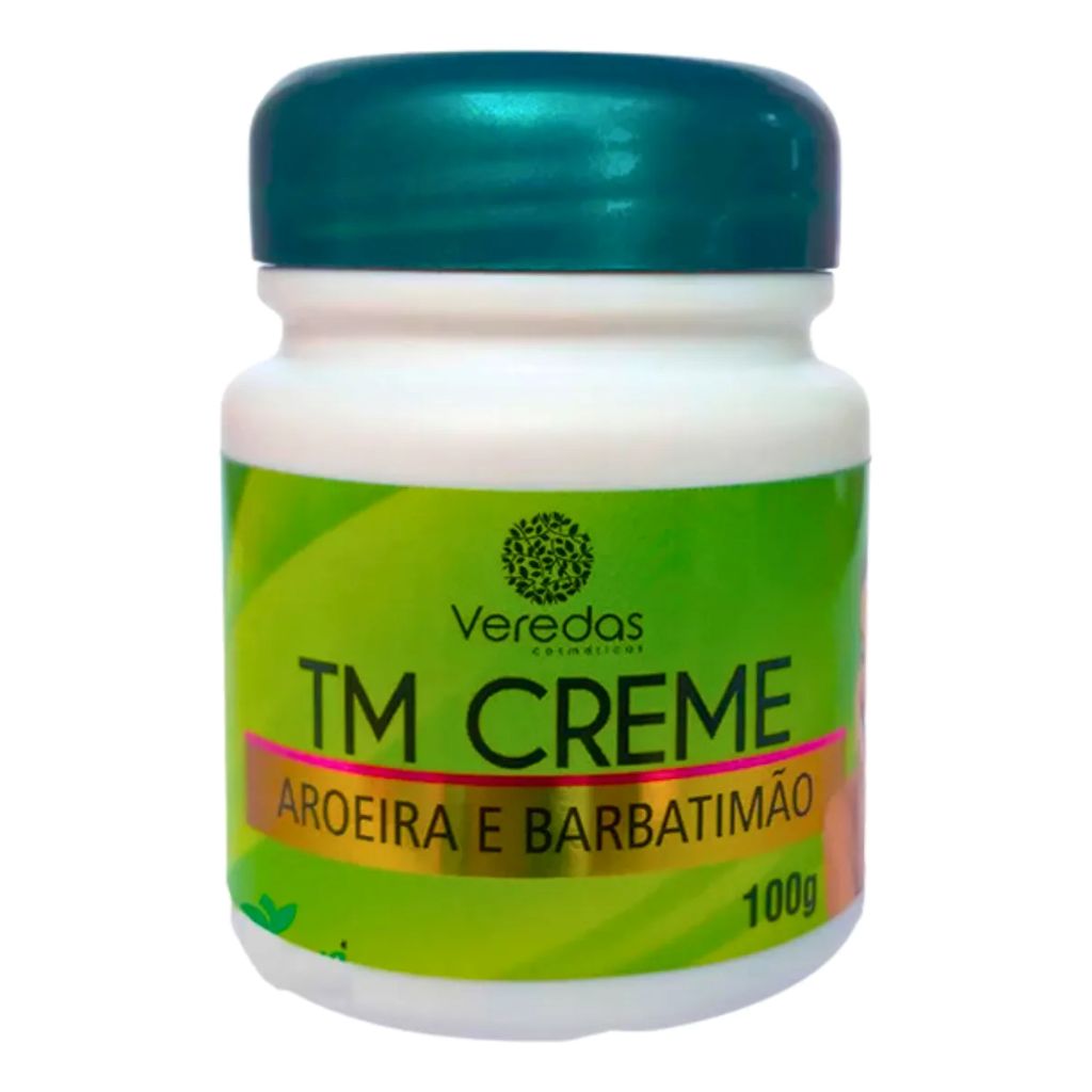 Creme TM Aroeira e Barbatimão 100g Seca Espinha
