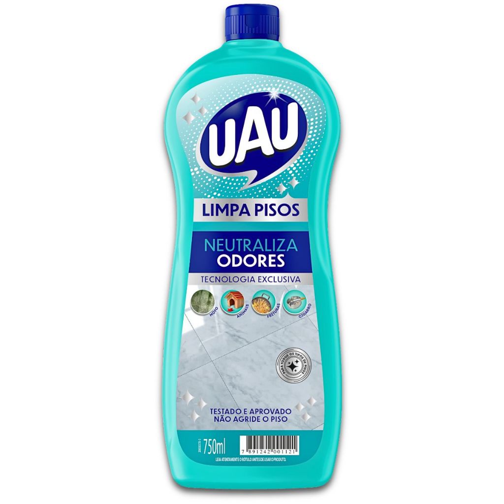 Limpa Pisos Uau Neutraliza Odores 750ml em Oferta na Shopee