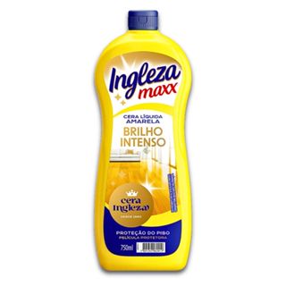 Cera Líquida Amarela Ingleza Maxx 750ml em Oferta na Shopee